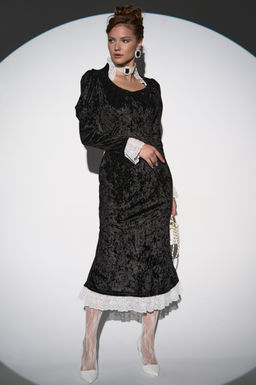 Платье Кэстл (чёрный) - Эльза фото 11