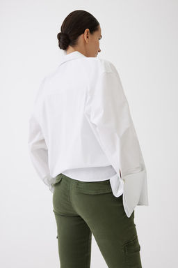 MAMA Pantalon cargo ajustado - H&m фото 5