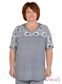 Туника Модель №560 размеры 44-84 - Plusmoda фото 7