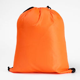 Мешок для обуви 420 х 340 мм, Calligrata Стандарт, (мягкий полиэстер, плотность 210 D), оранжевый  фото 3