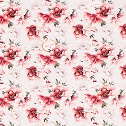 Цена за 10 шт. Бумага упаковочная глянцевая Для тебя , двусторонняя, 70 х 100 см - UPAK LAND фото 4