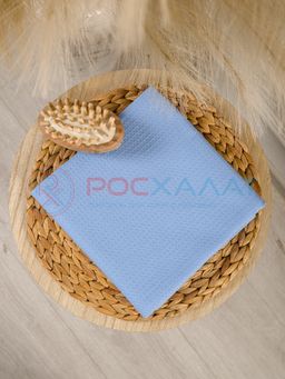 Однотонное вафельное полотенце ПВ-01 (2) 40х70