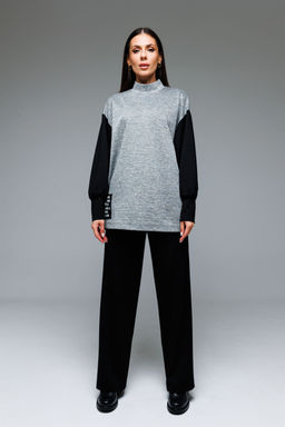 Костюм Lars Style 851 черный, серый