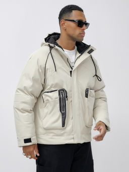 Куртка зимняя до - 20 бежевого цвета - Mtforce фото 9