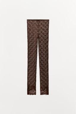 LACE LEGGINGS - Zara фото 3