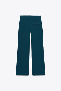 WIDE-LEG TROUSERS WITH DARTS