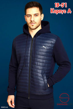 Толстовка с начёсом на молнии - Bruno фото 12