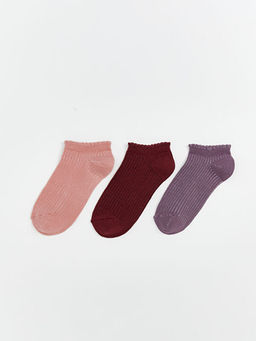 Kad?n D?z Patik ?orap 3l?