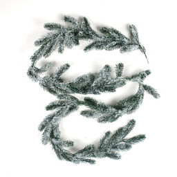 Гирлянда из елочных веток искусственная 180 см / SDTT8006 /уп 100/снег - Галеонтрейд фото 2