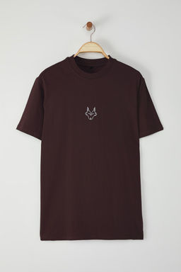 TRENDYOL MAN Siyah Regular/Normal Kesim Kurt Nak?sl? %100 Pamuklu T-Shirt TMNSS24TS00056 - Trendyolmilla фото 40