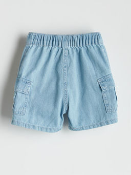 Beli Lastikli Erkek Bebek Jean ?ort