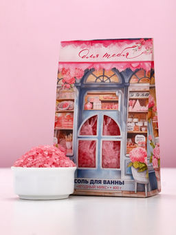 Соль для ванны «Для тебя», 400 г, аромат ягодный микс, Чистое счастье