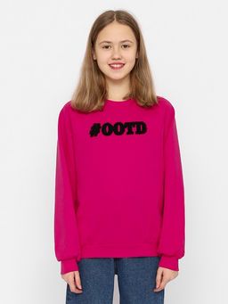 CRB wear/CWJG 63395-25-346 Джемпер для девочки,малиновый/Ex.Cherubino