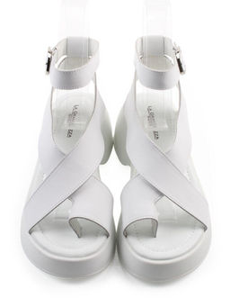 08-XT148-010 WHITE Босоножки женские (натуральная кожа)