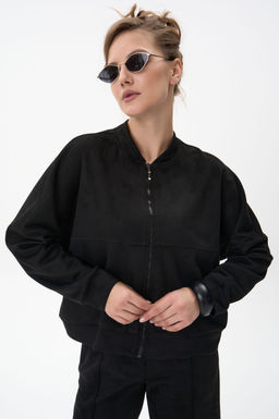 Бомбер Майли (чёрный) - Эльза фото 7