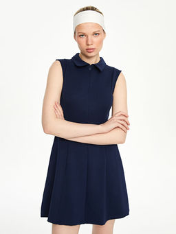 Polo Yaka Mini Elbise