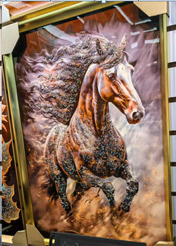 Картина 50х70 Лошадь / DA-0769 /уп 18/стразы