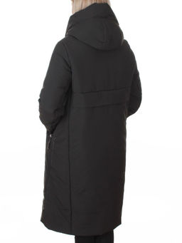 M-9098 DK. GREEN Пальто зимнее женское (верблюжья шерсть, 120 гр. холлофайбер)