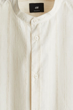 Camisa mao en mezcla de lino Regular Fit - H&m фото 2