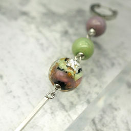 Серьги из муранского стекла FRESHNESS LS3315 - Vloes фото 8