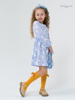 Платье Моана чайки на голубом ВБ - Sovalina фото 18