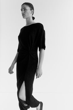 Maxivestido con detalle girado - H&m фото 5