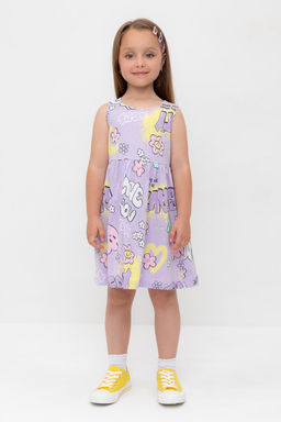 Crockid _ КР 5867/пастельно-лиловый,позитив к541 платье для дев