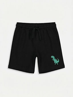 Bask?l? Erkek ?ocuk ?ort 2li