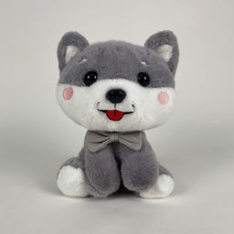 Мягкая игрушка Щенок с бантиком сидячий 25 см - Storyland фото 7