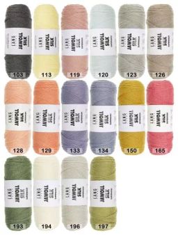 Пряжа JAWOLL SILK LANG