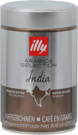Illy. India (зерновой) 250 гр. жест.банка ИТАЛИЯ