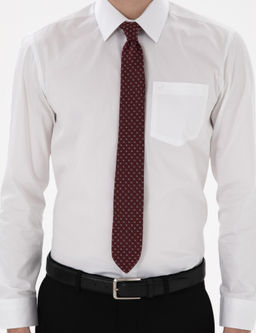 Beyaz Regular Fit Uzun Kollu Cepli Klasik G_mlek