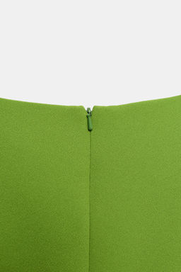 VESTIDO ASIM?TRICO ZW COLLECTION / Verde - Zara фото 9