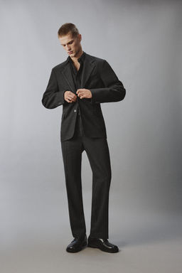 BLAZER TRAJE VISCOSA - C??AMO / Negro