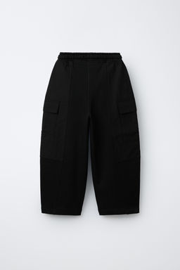 TROUSERS WITH LABEL DETAIL - Zara фото 2