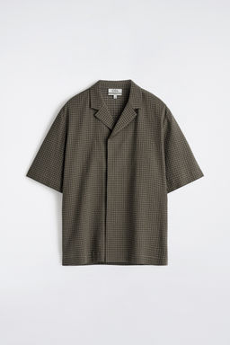CAMISA SEERSUCKER DE MANGA CORTA - H&m фото 3