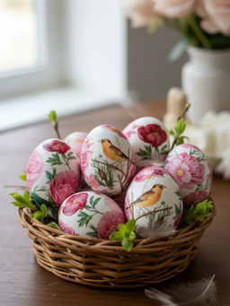 Салфетки бумажные Bouquet Home Collection Classic 33х33см, 3-х слойные, 20 штук в упаковке, 100% целлюлоза, Розы с птичкой (Россия)  фото 4