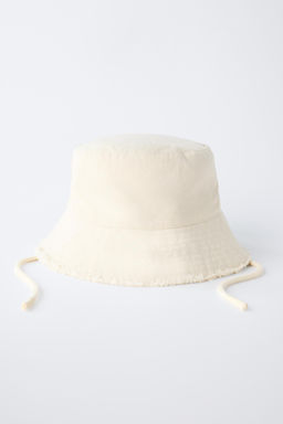 FRAYED BUCKET HAT - Zara фото 4