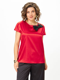 Костюм ANDINA CITY 9090-25 черный/красный  фото 4