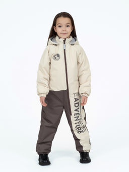 Комбинезон детский ЕвроЗима капучино 30-038 (104, 56)