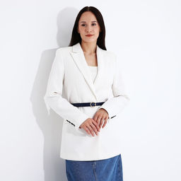 Ремень женский, ширина 2 см, винт, пряжка металл, цвет синий - Simaland фото 3