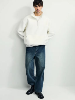 Толстовка на молнии из плотного трикатажа / Zarina  фото 3