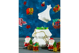 Банка д/хранения 350 мл 11*11*16 см Новогодняя елка с крышкой с сил.уплотнит. - Elan gallery фото 12