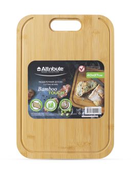 Доска разделочная BAMBOO TOUCH 40х27х1.5см