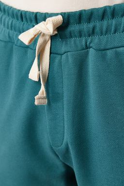 TRENDYOL MAN Zumrut Yesili Regular/Normal Kesim Dokulu %100 Pamuklu Sort TMNSS24SR00022 - Trendyolmilla фото 5