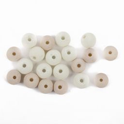 Бусина стеклянная Zlatka LVBD-01 6 мм 5 х 20 шт в пакете с картонным еврослотом №03 ассорти