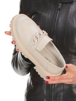 06-5926-2 BEIGE Туфли (натуральная кожа)