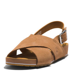 Сандалии Timberland Malibu Waves Sandal Cross Strap бежевые  фото 2