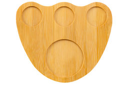 Набор 4 пр.-20*17*9 см Веточки-цветочки Сахарница+Вазочка под зуб.и набор для спец.2 пр.на бам.под - Elan gallery фото 8