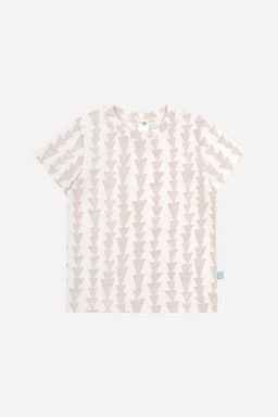 К 301214/полоска-елочки на сливках, фуфайка